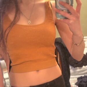 ‼️4/$20‼️Mustard Ribbed Tank Top